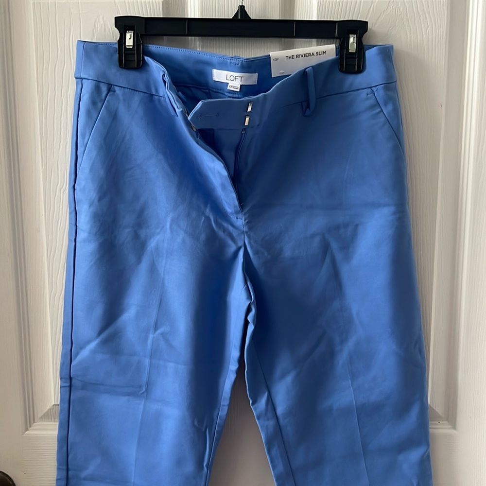 NWT Loft Riviera Slim Pants 10P